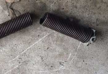 Replace Garage Door Spring, Walnut